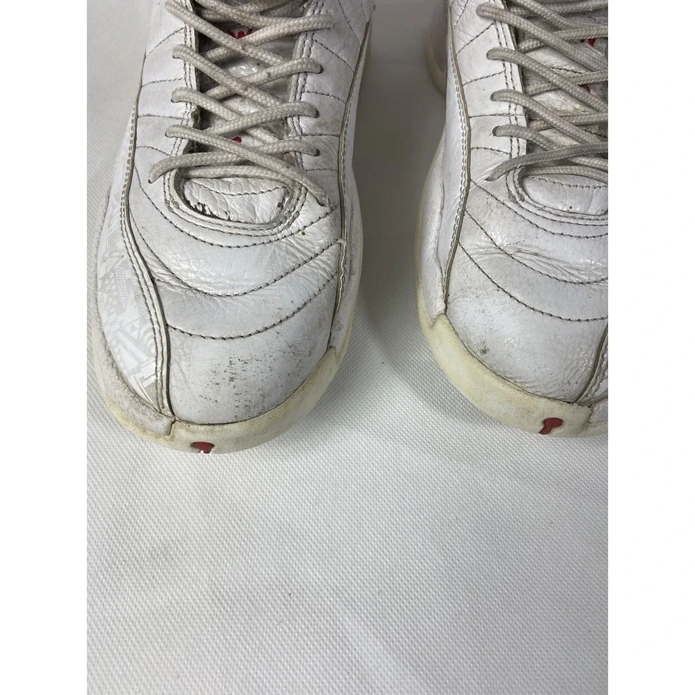 Size 8.5 - Jordan 12 Retro FIBA 2019 White/University Red‎ FREE SHIPPING
